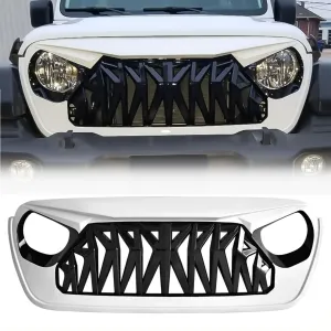 AMERICAN MODIFIED Shark Grille for 2018  Jeep Wrangler JL & 2020  Gladiator JT