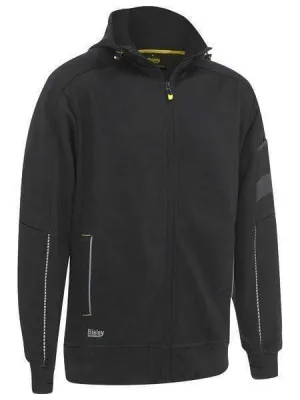 Bisley Zip-front Work Fleece Hoodie BK6925