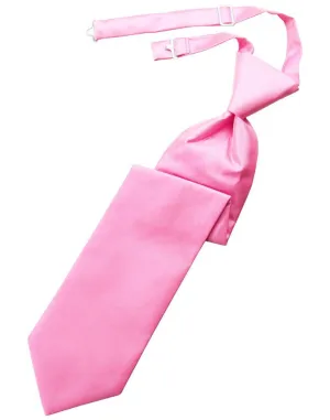 Bubblegum Solid Twill Windsor Tie