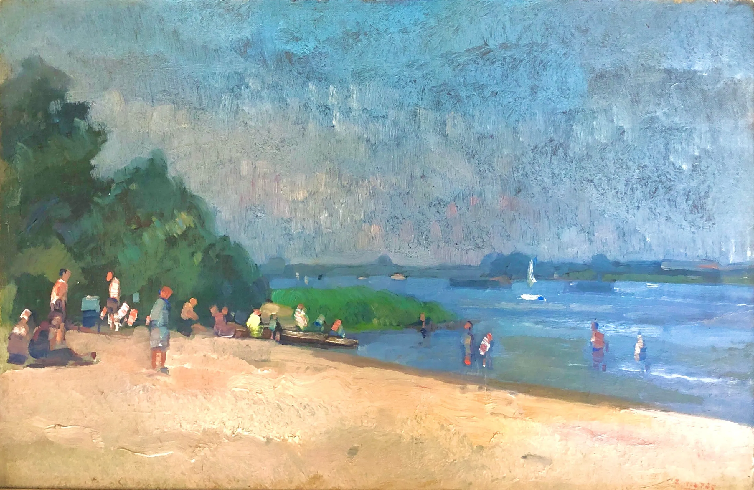 Cor Noltee, A day at the beach