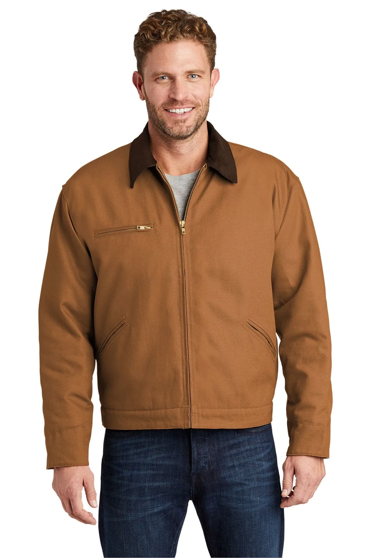 CornerStone Duck Cloth Work Jacket, Duck Brown