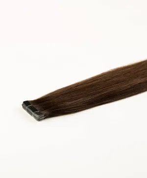 Dark Brown, 20" Slim Tape-in Hair Extensions, #2