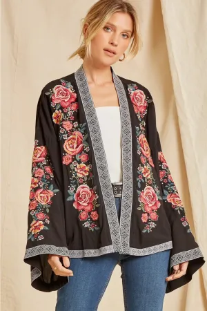 Embroidered Cardigan