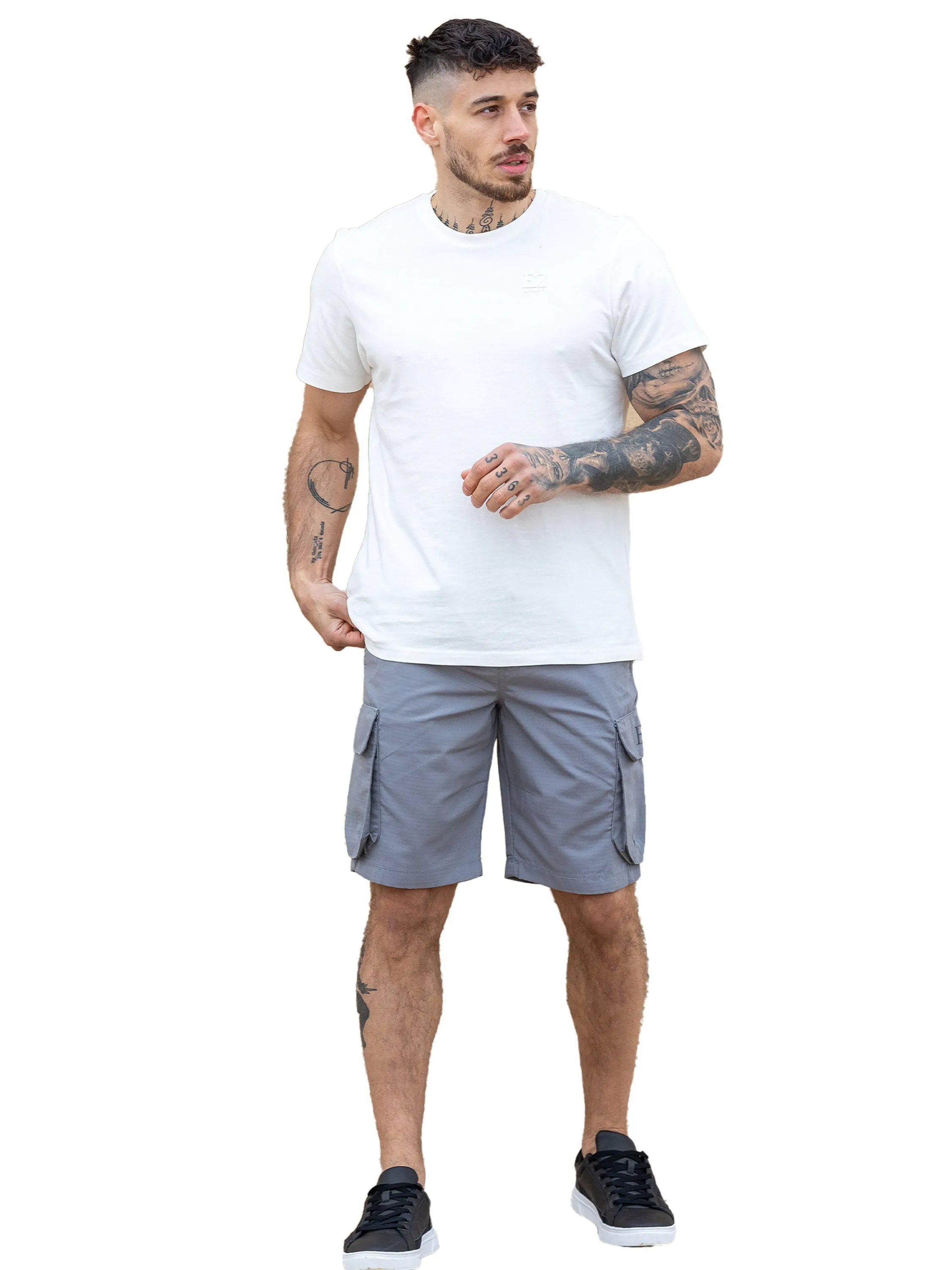 Enzo | Mens Tech Cargo Shorts