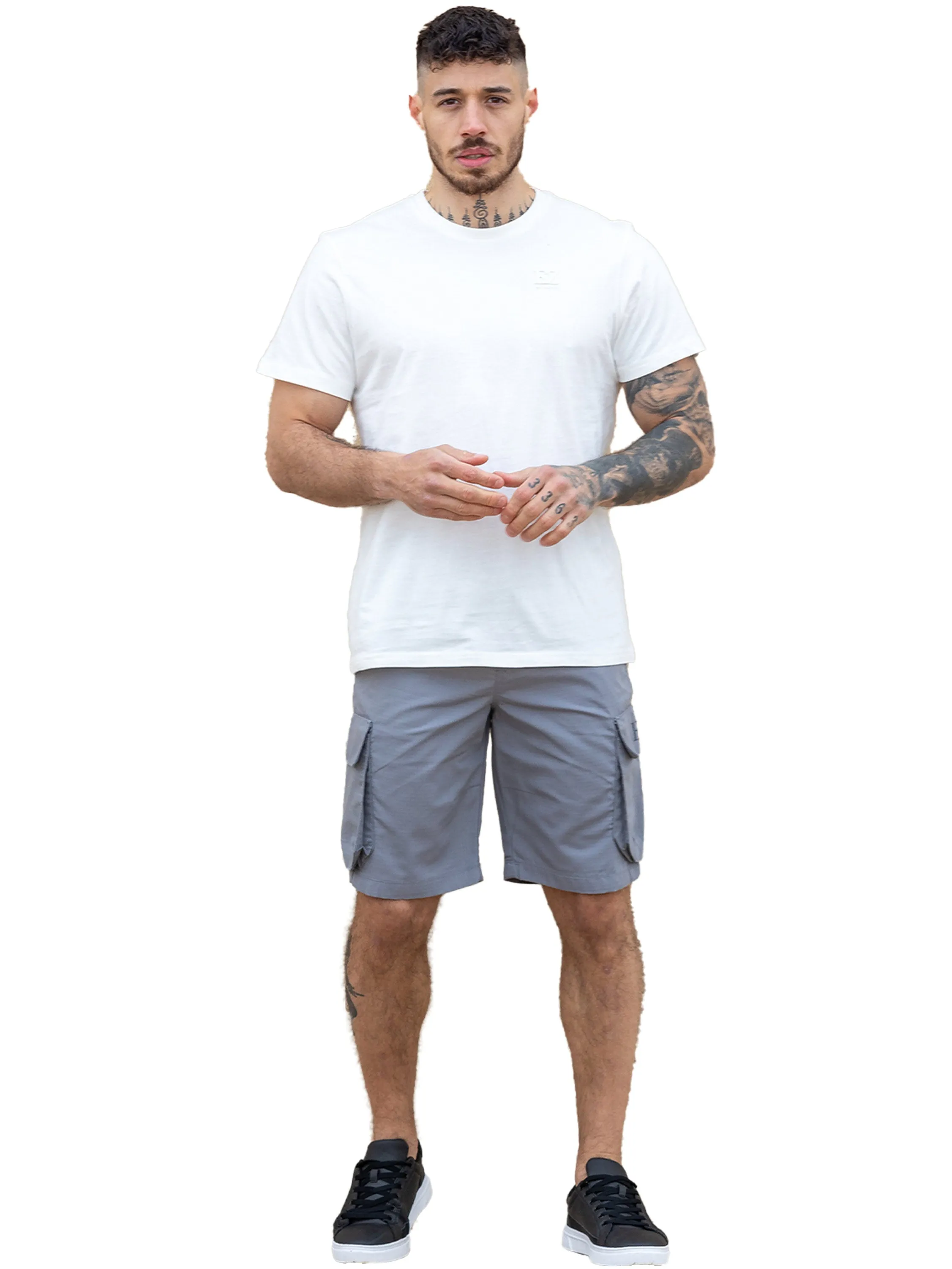 Enzo | Mens Tech Cargo Shorts