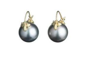 Gabrielle Sanchez Tahitian Pearl Flyer Earrings