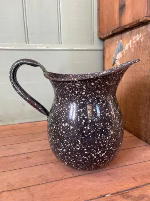 Gray Granite Enamel Pitcher