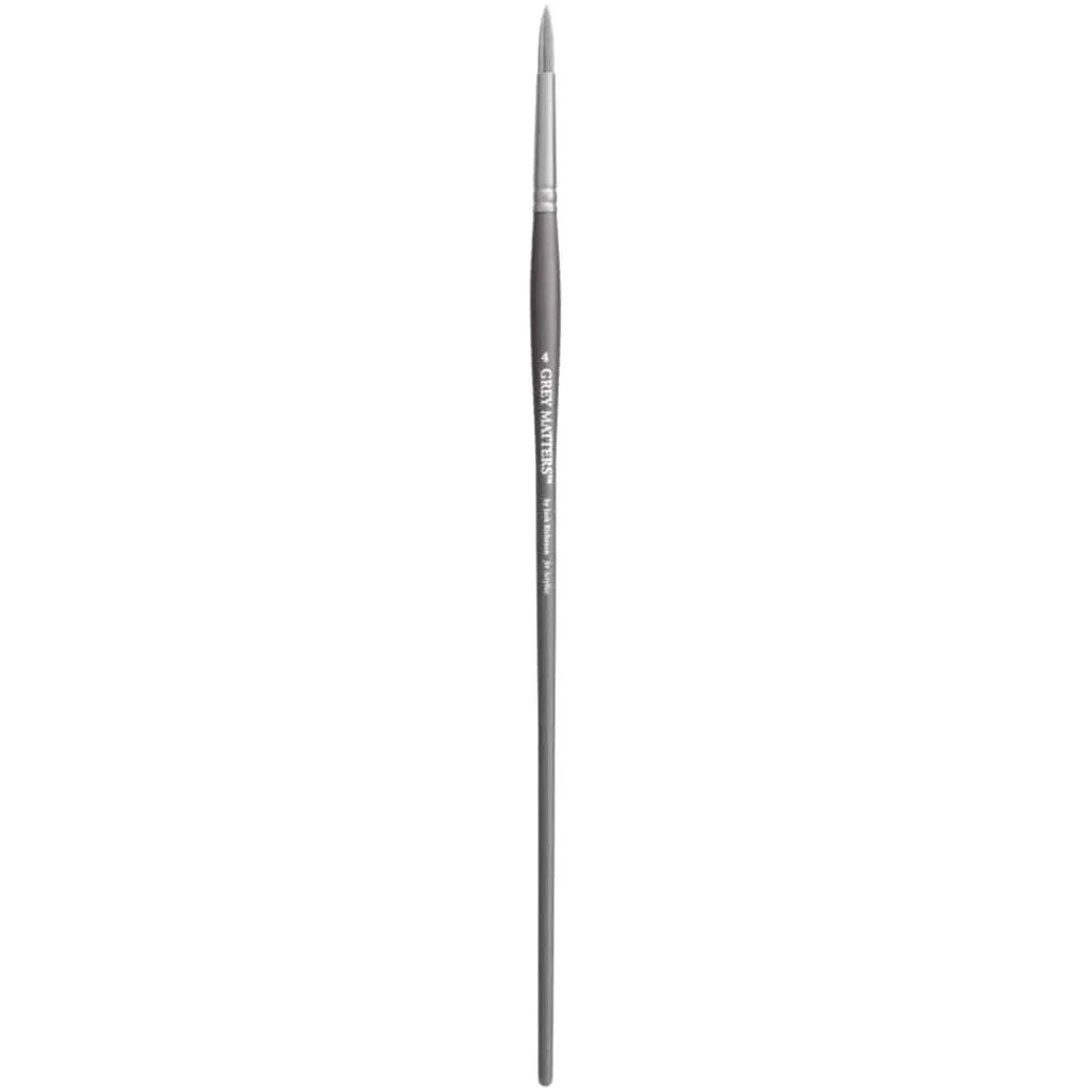 Gray Matters Synthetic Acrylic Brush Round