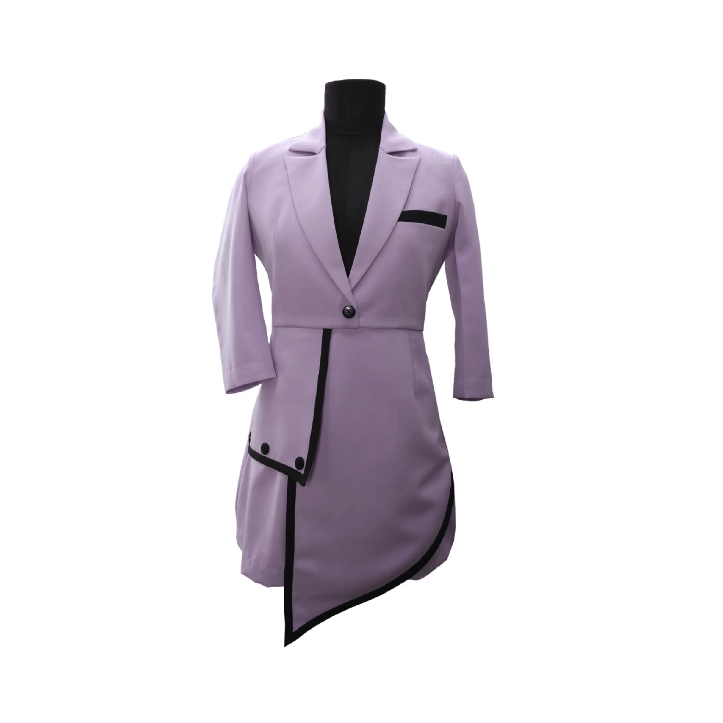 Lilac Blazer Dress