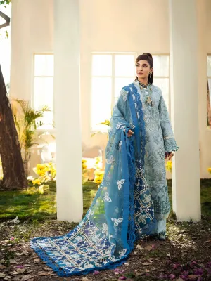 Maryam Hussain Luxury Lawn Collection 2022 – Ice