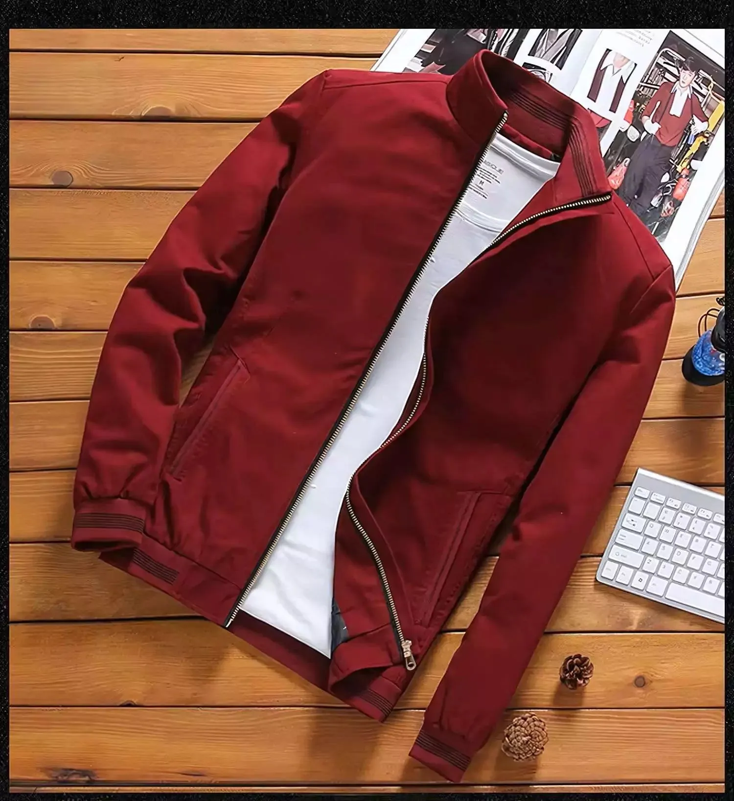 Modern Bomber Jacket