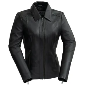 Patricia Womens Fashion Leather Jacket