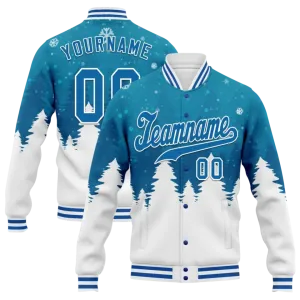 Personalized Festive Design Jackets, Custom Xmas Fashion Jackets, Christmas Gift for Men and Women