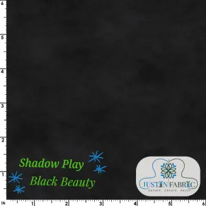 Shadow Play Black Beauty Yardage-Maywood # MAS513-J5