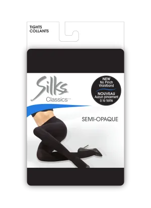 SILKS® Classics® Semi- Opaque Tight w/no pinch waistband - 40 Denier