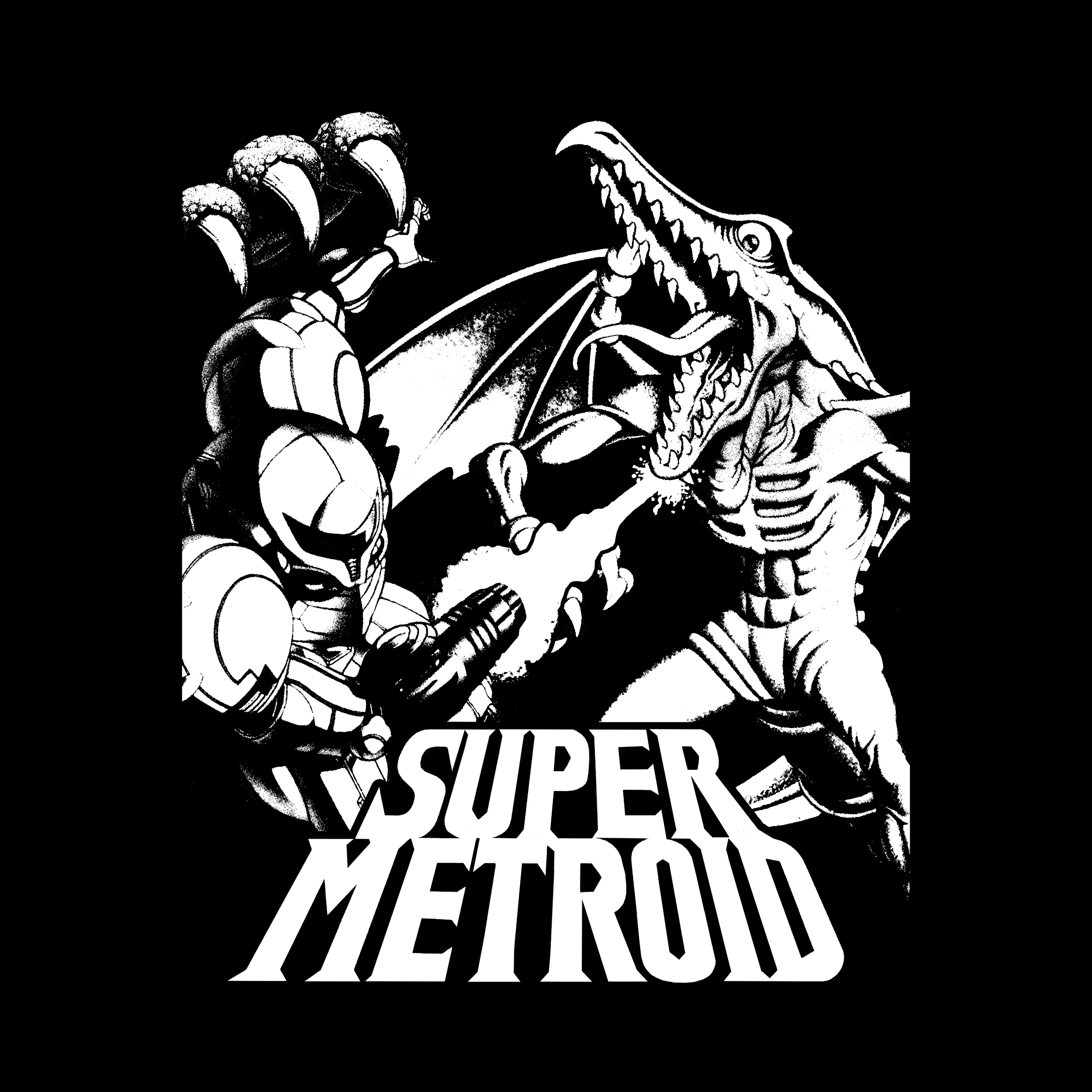 Super Metroid Slim Fit Tee