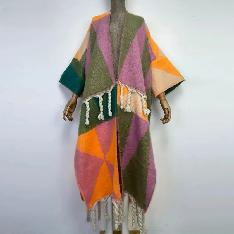 TEEK - Tassel Kaftan Shawl