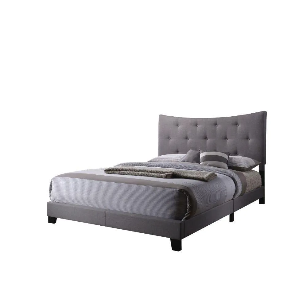 Venacha - Queen Bed - Gray, Dark - 85"