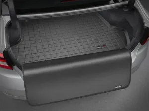 WeatherTech 06-13 Audi A3 5-Door Hatchback Cargo Liners w/ Bumper Protector - Tan